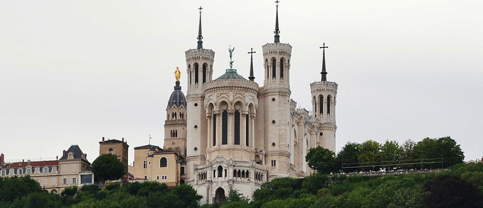 La basilique Notre Dame de Fourvière